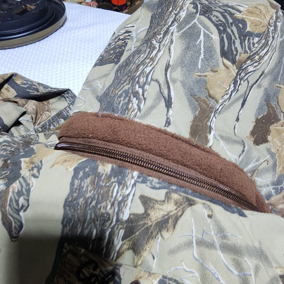 CABELAS EUC MENS SZ LARGE CAMMO HUNTING FIELDS SPORT JACKET COAT - Picture 11 of 11